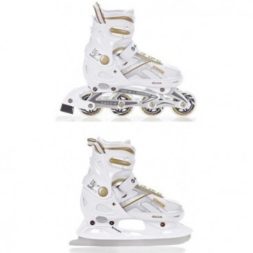 Inline Skates Raven Pulse White/Gold - different colors In Stock!