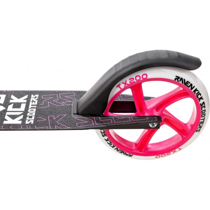 Scooter Raven Straight Black/Pink with 200mm-In stock! Best price!