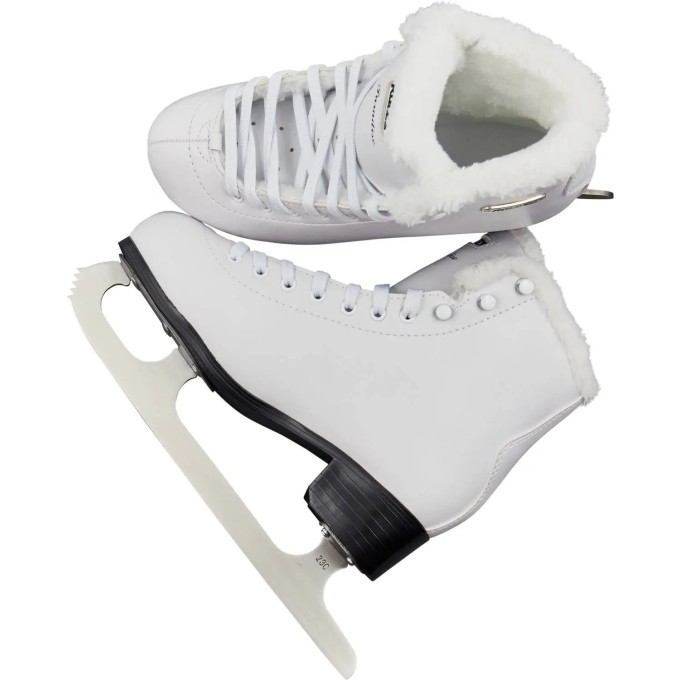 Roces Paradise Eco-Fur Figure Skates (White)