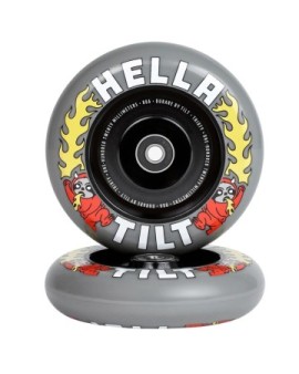 Tilt x Hella Summon Pro Scooter Wheels 2-Pack (120mm|Grey)
