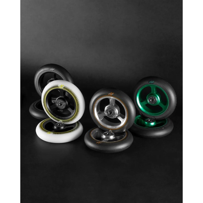 North Index G5 Pro Scooter Wheels 2-Pack (110mm|Black/White)