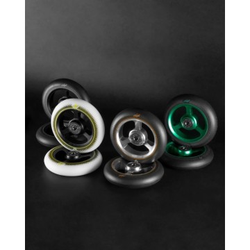North Index G5 Pro Scooter Wheels 2-Pack (115mm|Black/White)