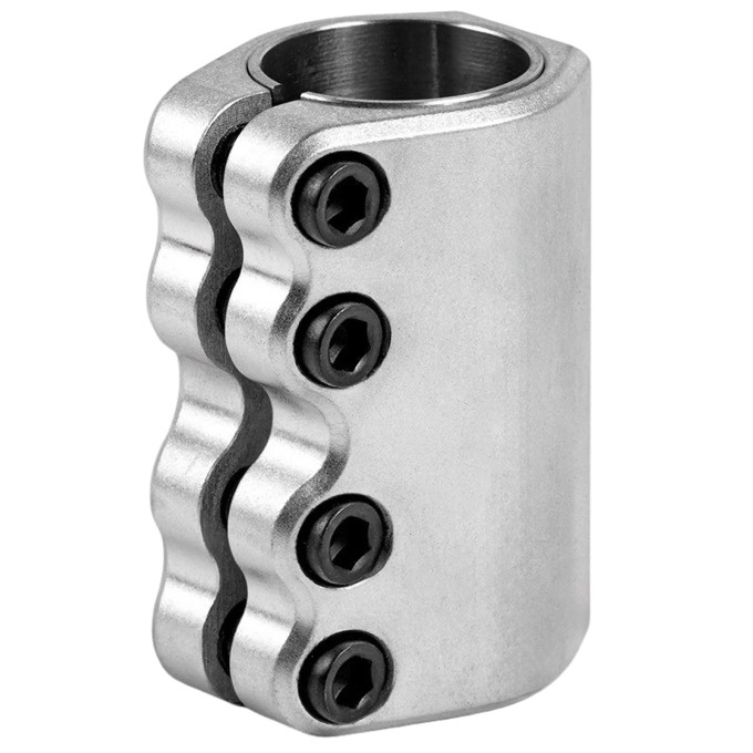Tilt Classic SCS Selects Raw Pro Scooter Clamp (Silver)