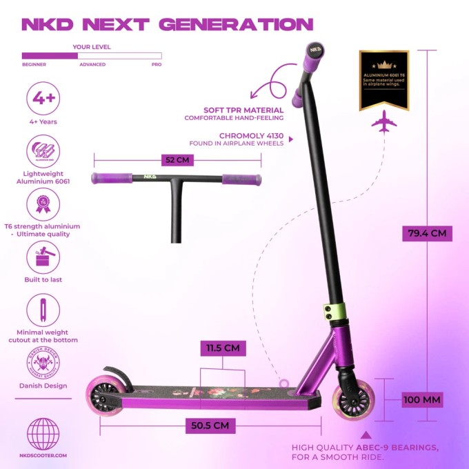 Stunt Scooter NKD Next Generation IHC-Great colors, nice price!