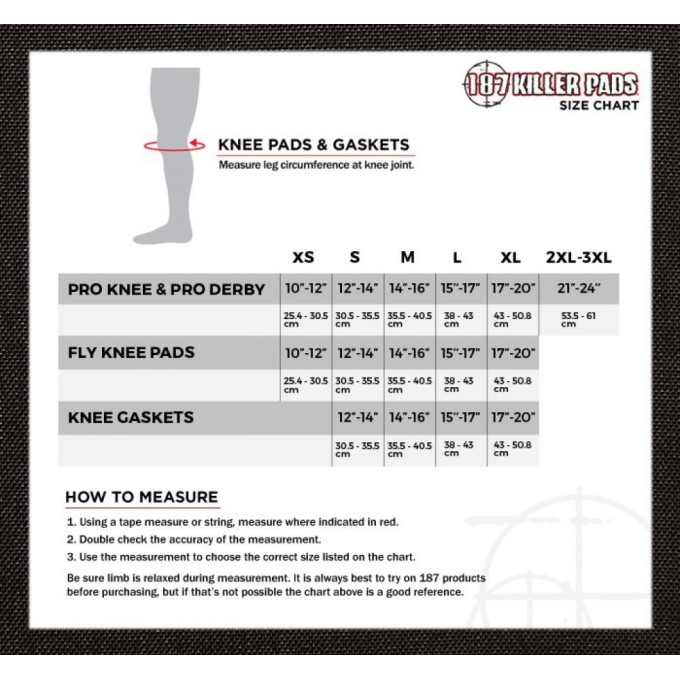 187 Killer Pads Pro Knee chrániče kolien — skladom!