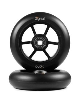 North Scooters Signal Pro Scooter Wheels 2-Pack (110mm|Matte Black)