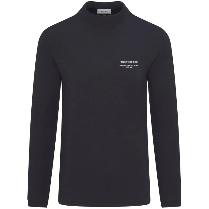 Whitespace Mens Merino Mockneck Bayselayer (XXL|Phantom)