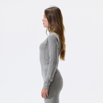 Whitespace Womens Merino Mockneck Baselayer (L|Rock Ridge)
