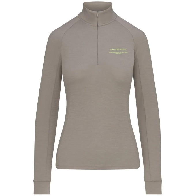 Whitespace Womens Merino Mockneck Baselayer (XS|Rock Ridge)