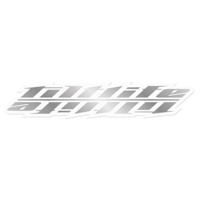 Tilt Blade Scooter Sticker (Chrome)