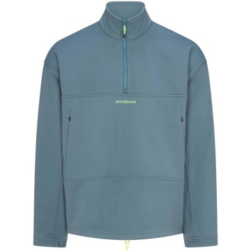 Whitespace Quarter Zip Soft Shell Midlayer (S|Goblin Blue)