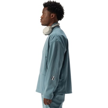 Whitespace Quarter Zip Soft Shell Midlayer (S|Goblin Blue)