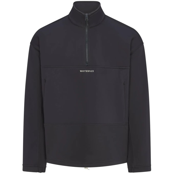 Whitespace Quarter Zip Soft Shell Midlayer (S|Phantom)