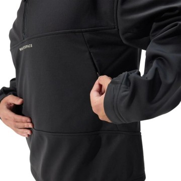 Whitespace Quarter Zip Soft Shell Midlayer (S|Phantom)
