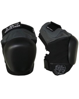 187 Killer Pads Derby Pro Knee Chrániče kolien s vymeniteľnými krytmi (čierne/čierne)