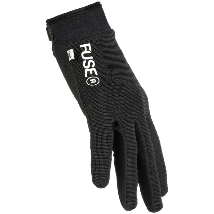 Fuse Alpha BMX Gloves (L|Black)