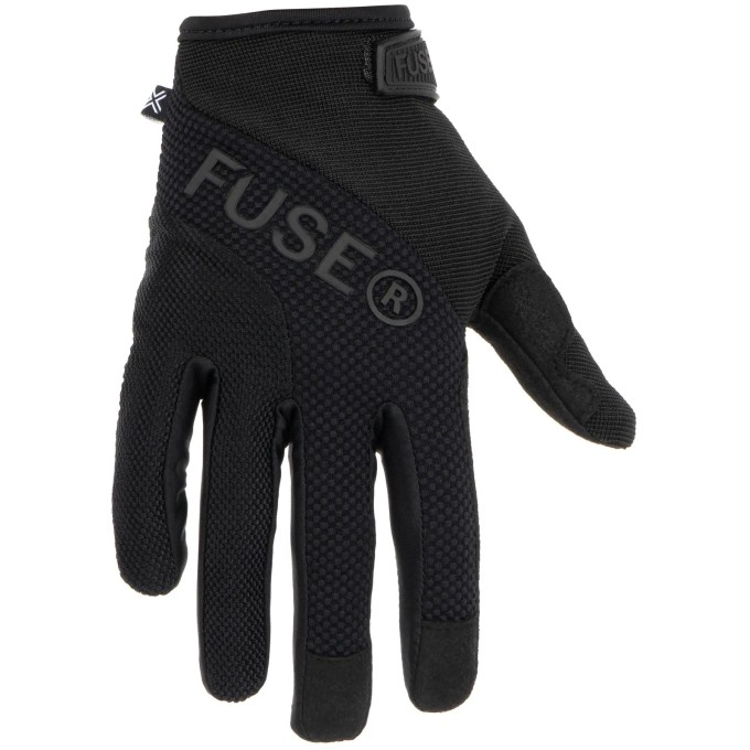 Fuse Echo BMX Gloves (M|Black)