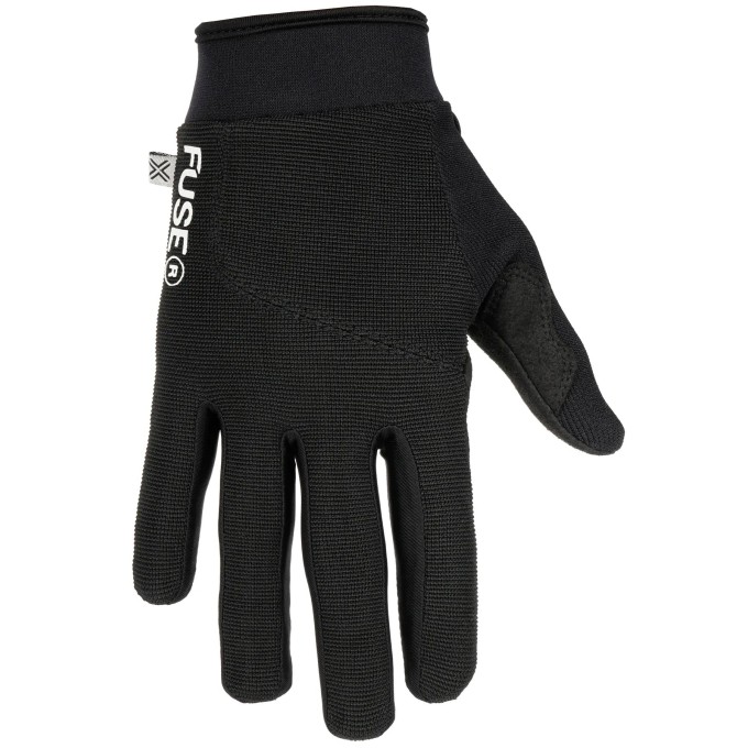 Fuse Alpha Youth BMX Gloves (L|Black)