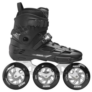 Roces EGO 3x110 TIF korčule čierne | 110 mm urban freestyle