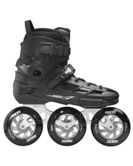 Roces EGO 3x110 TIF – čierne urban freestyle korčule