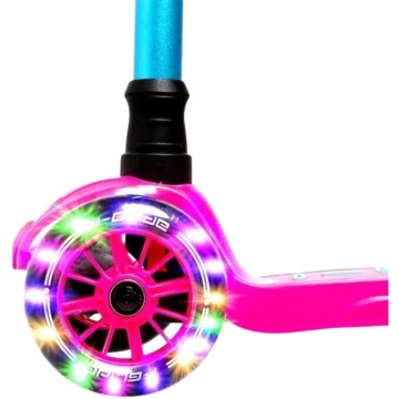 i-Glide 3 Wheel Kids Scooter (Pink/Aqua)