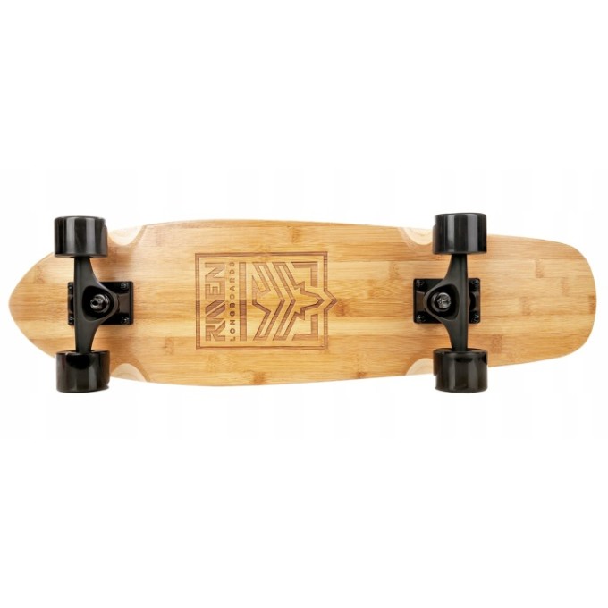 Raven Trevix longboard 72cm – ABEC9, bambusový deck, 78A kolieska