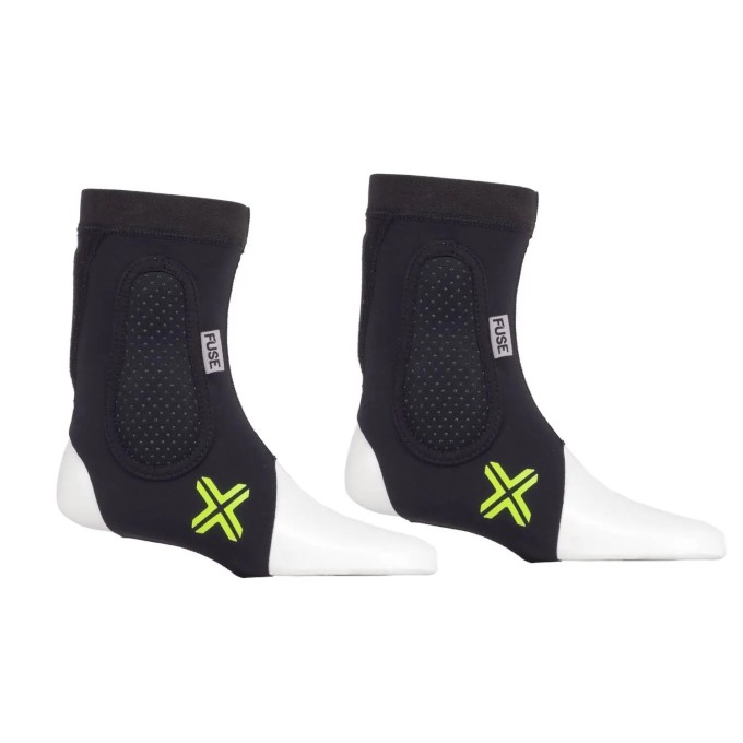 Fuse Omega Pro Ankle Guard 2-Pack (S-M|Black/Neon Yellow)