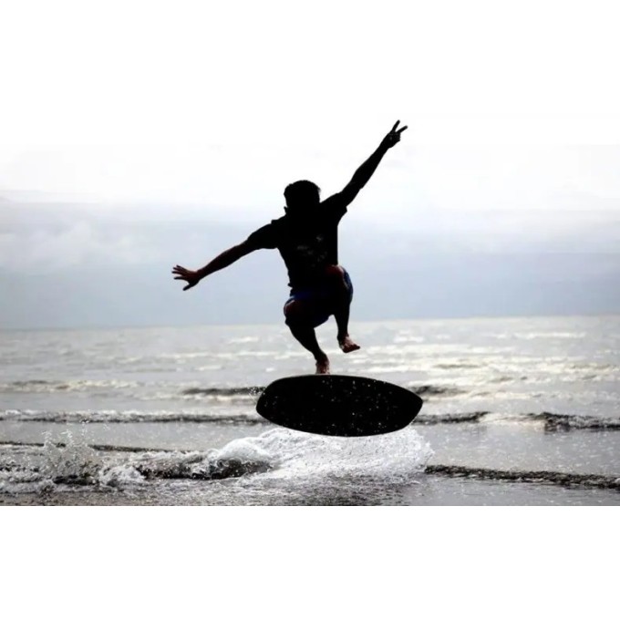 GoZone Hiro Skimboard (41.75"|Black/Grey)