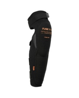 Fuse Stealth Knee/Shin Pad Combo (Kids M-L|Black)