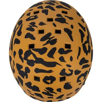 Helmet NKX Brain Saver Leopard -In Stock!