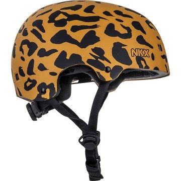 Helmet NKX Brain Saver Leopard -In Stock!