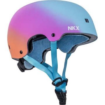 Helmet NKX Brain Saver Rainbow Fade -In Stock!