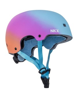 Helmet NKX Brain Saver Rainbow Fade