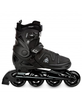 Kolieskové korčule Raven Pulse PRO Black FitGo s nastaviteľnou veľkosťou